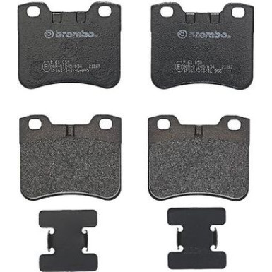 BREMBO Bremsklötze VA P 61 059 BREMBO Bremsklötze VA P 61 059