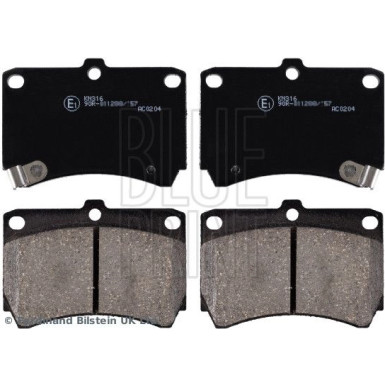Bremsbelagsatz Mazda P. 121/323/Demio 1.3-1.616V/1.7 D 86-03 ADM54249