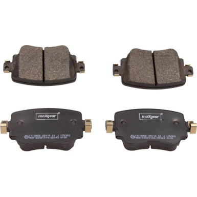 Bremsbelagsatz Skoda T. Octavia 12-/A1/Leon 12 19-3058 Bremsbelagsatz Skoda T. Octavia 12-/A1/Leon 12 19-3058
