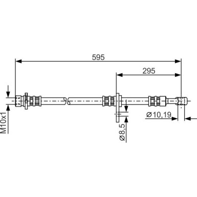 Bremsschlauch HONDA CR-V 1987481044