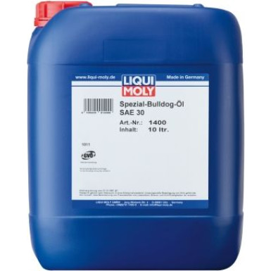 Liqui Moly Spezial Bulldog-Öl SAE 30 10 l 1400 10L Kanister Kunststoff