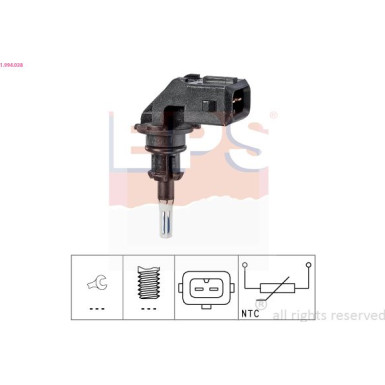 Sensor, Ansauglufttemperatur 1.994.038 Sensor, Ansauglufttemperatur 1.994.038