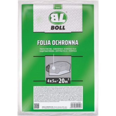 Boll Schutzfolie Abdeckfolie 4m x 5m 004090 Boll Schutzfolie Abdeckfolie 4m x 5m 004090