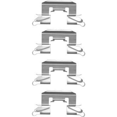Zubehörsatz, Scheibenbremsbelag 82512900 Zubehörsatz, Scheibenbremsbelag 82512900
