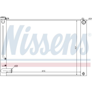 Wasserkühler PKW 64660