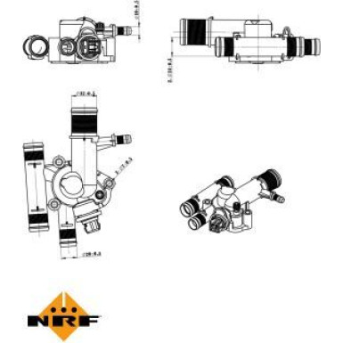 Thermostat, Kühlmittel 725059
