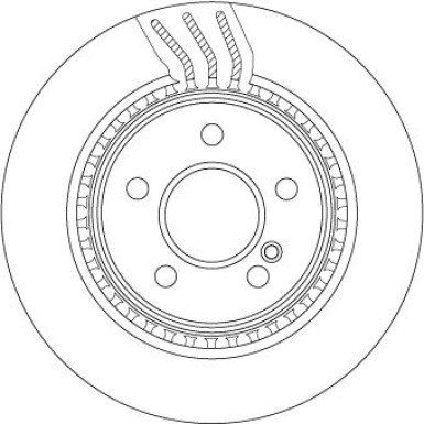 Bremsscheibe Db T. W204/C204/S204/C207/A207 1,8-5,5 07 DF4864S Bremsscheibe Db T. W204/C204/S204/C207/A207 1,8-5,5 07 DF4864S