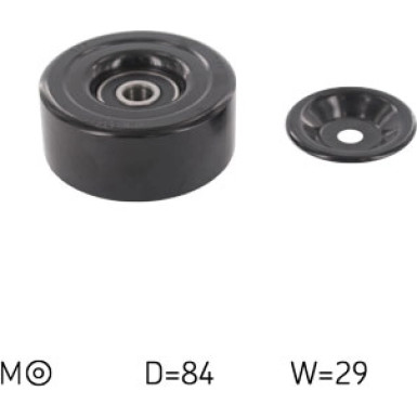 Multi-V-Umlenkrolle VKM 62027