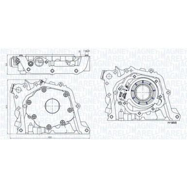 MAGNETI MARELLI Ölpumpe 351516000126 MAGNETI MARELLI Ölpumpe 351516000126