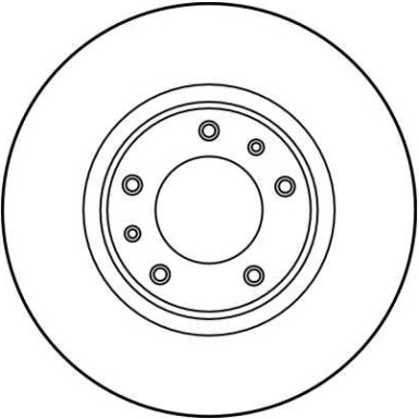 Bremsscheibe Citroen P. Xm 2.0-3.0 V6 89-00 DF1225 Bremsscheibe Citroen P. Xm 2.0-3.0 V6 89-00 DF1225