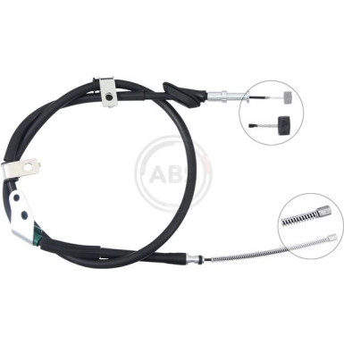 A.B.S. Handbremsseil Seilzug Festellbremse K17581 A.B.S. Handbremsseil Seilzug Festellbremse K17581
