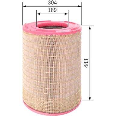 Luftfilter Diverse F 026 400 540