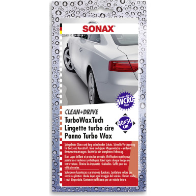 Sonax Clean&Drive Turbo Wax Tuch 04140000