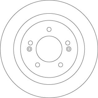 Bremsscheibe Hyundai T. I40 1.6-2.0 Gdi 11 DF6367 Bremsscheibe Hyundai T. I40 1.6-2.0 Gdi 11 DF6367