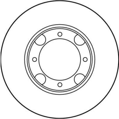 Bremsscheibe Hyundai P. Accent/Pony 89-99 DF1958 Bremsscheibe Hyundai P. Accent/Pony 89-99 DF1958