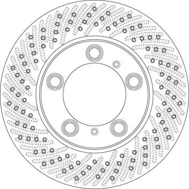 TRW Bremsscheibe DF6413S