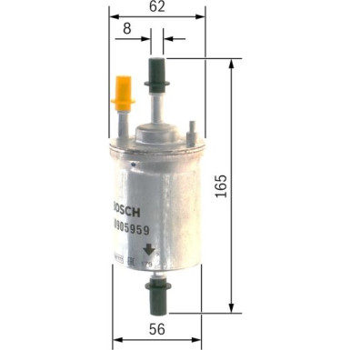 Kraftstofffilter AUDI,SKODA,VW 0 450 905 959