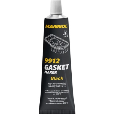MANNOL Gasket Maker Black 9912 Hochtemperatursilikon Schwarz 85g MANNOL Gasket Maker Black 9912 Hochtemperatursilikon Schwarz 85g