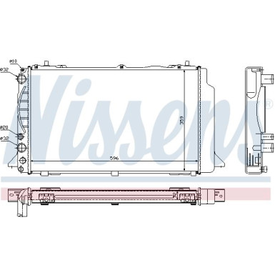 Wasserkühler PKW 60465A Wasserkühler PKW 60465A