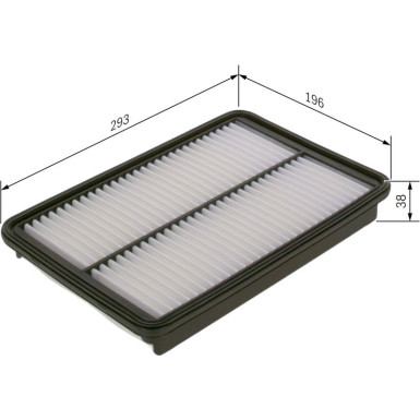 Luftfilter F 026 400 446 Luftfilter F 026 400 446