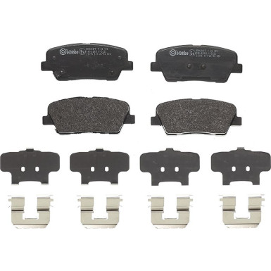 BREMBO Bremsklötze HA HYUNDAI Santa Fe 12 PRIME LINE P 30 105