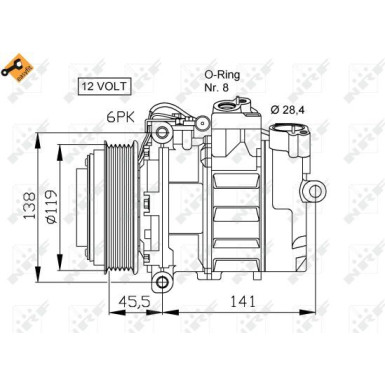 Kompressor, Klimaanlage 32053