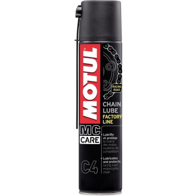 Motul C4 Factory Line Kettenspray Chain Lube Road Racing 400ML 111658 Motul C4 Factory Line Kettenspray Chain Lube Road Racing 400ML 111658