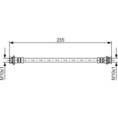 Bremsschlauch SUZUKI Alto 1987481402