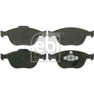 FEBI BILSTEIN Bremsbeläge 16570 FEBI BILSTEIN Bremsbeläge 16570