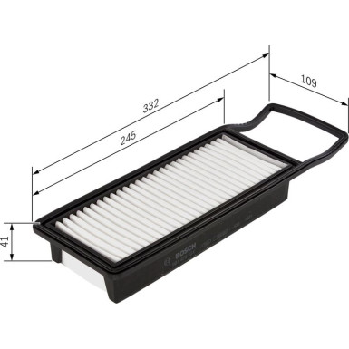 Luftfilter 1987429191 Luftfilter 1987429191