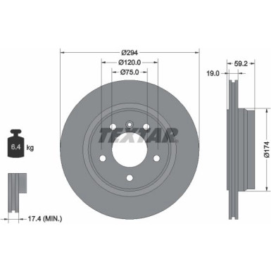 Bremsscheibe PRO 92097303