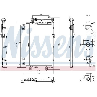 Kondensator PKW 940833 Kondensator PKW 940833