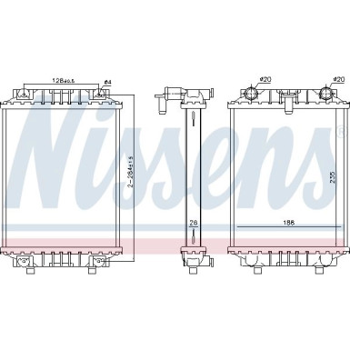 Wasserkühler PKW Audi A4 (B8) 3.0 TFSI 07 60351