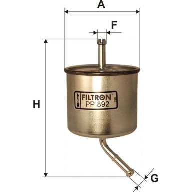 FILTRON Kraftstofffilter PP892