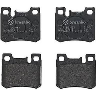 BREMBO Bremsklötze HA P 50 012 BREMBO Bremsklötze HA P 50 012
