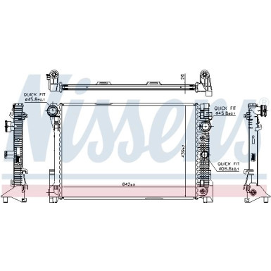 Wasserkühler PKW 67168