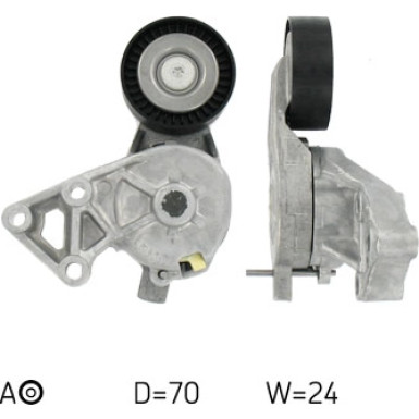 Spannrolle Multi-V Seat,VW Golf IV,Sharan VKM 31019 Spannrolle Multi-V Seat,VW Golf IV,Sharan VKM 31019