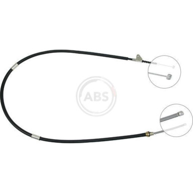 A.B.S. Handbremsseil Seilzug Festellbremse K15968 A.B.S. Handbremsseil Seilzug Festellbremse K15968