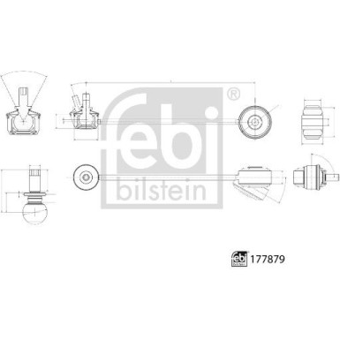 Stange/Strebe, Stabilisator 177879
