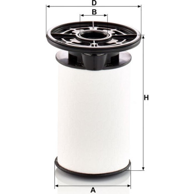Mann & Hummel Kraftstofffilter PKW ALFA Giulia PU 7014 Z