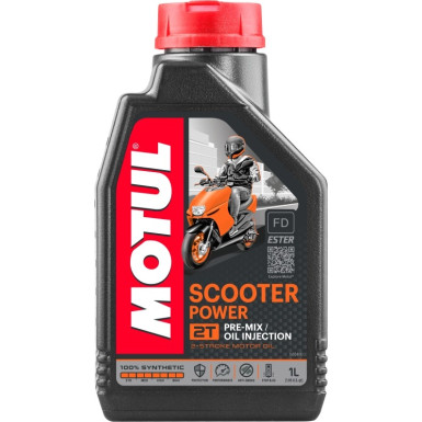 Motul Scooter Power 2T FD 1 Liter 105881 Motul Scooter Power 2T FD 1 Liter 105881