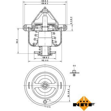 Thermostat, Kühlmittel 725108