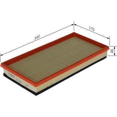 Luftfilter F 026 400 112 Luftfilter F 026 400 112
