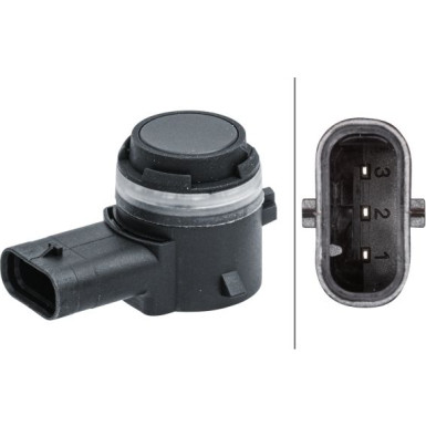 HELLA Sensor, Einparkhilfe 6PX 358 141-261 HELLA Sensor, Einparkhilfe 6PX 358 141-261
