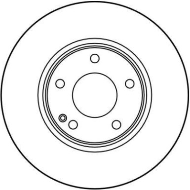 Bremsscheibe Db P. W202 1.8-2.5D 93-00 DF2654