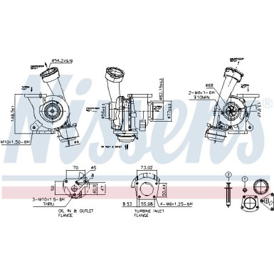 Nissens Turbo 93244 Nissens Turbo 93244
