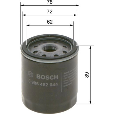 Ölfilter TOYOTA,SAAB,LEXUS,CHRYSLER 0 986 452 044 Ölfilter TOYOTA,SAAB,LEXUS,CHRYSLER 0 986 452 044