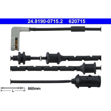 ATE Verschleißsensor 24.8190-0715.2 ATE Verschleißsensor 24.8190-0715.2
