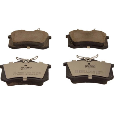 Bremsbelagsatz, Scheibenbremse QUARO SILVER CERAMIC QP8538C