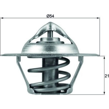 Thermostateinsatz mit Dichtung TX 112 83D
